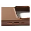 Mujjo Funda de piel para iPhone 17 Pro Max con MagSafe (Tan)