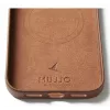 Mujjo Funda de piel para iPhone 17 Pro Max con MagSafe (Tan)
