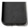 Mujjo Funda de piel con cartera para iPhone 17 Pro Max con MagSafe (Negro)