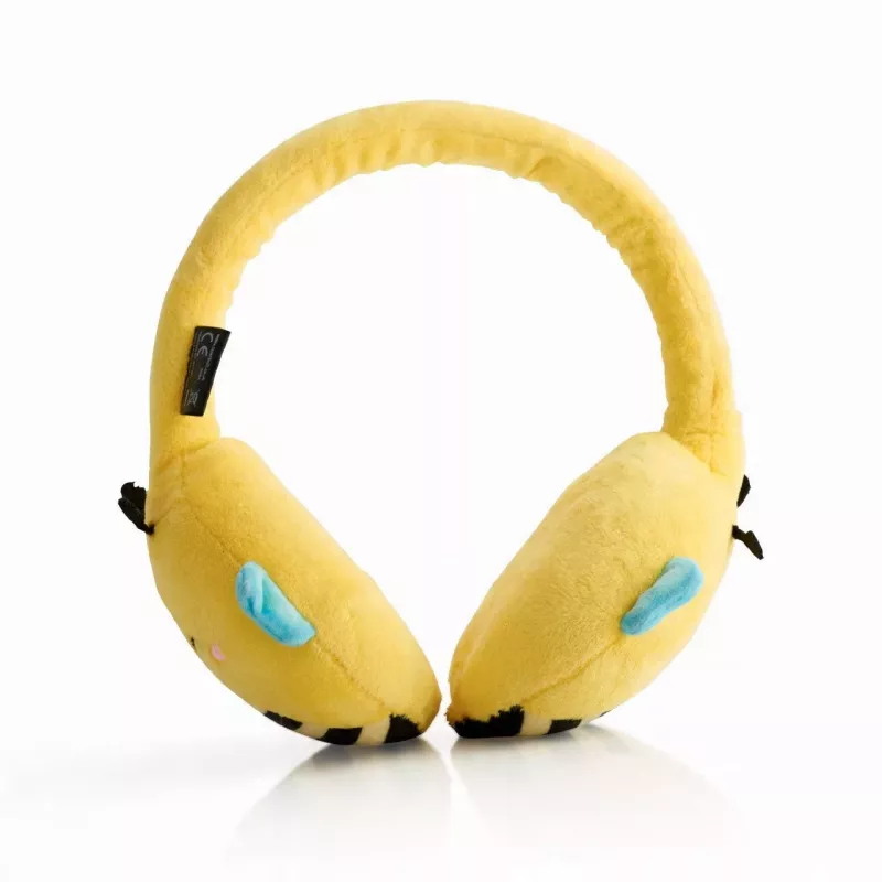 LAZERBUILT Squishmallows Auriculares Bluetooth on-ear para niños - Sunny The Bee (HMSQM-BT-SUNNY)