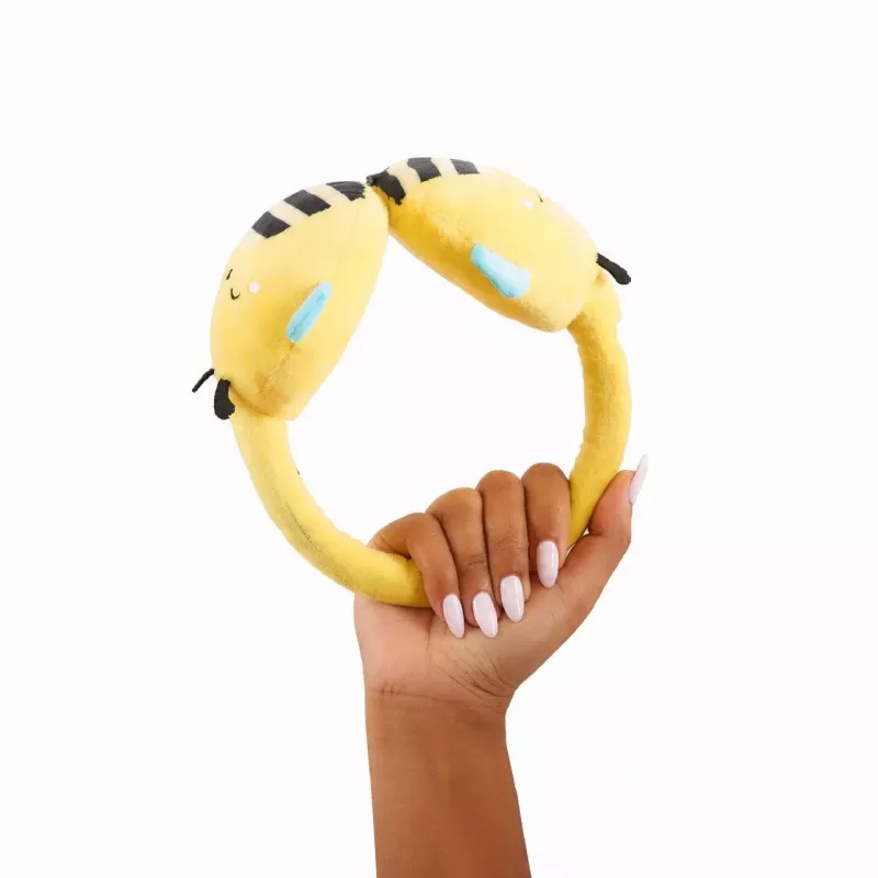 LAZERBUILT Squishmallows Auriculares Bluetooth on-ear para niños - Sunny The Bee (HMSQM-BT-SUNNY)