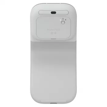 Logitech Mobi Fold ratón inalámbrico ultraportátil - Off White