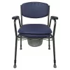 REHA FUND RF-840 Silla de inodoro regulable en altura con cubo