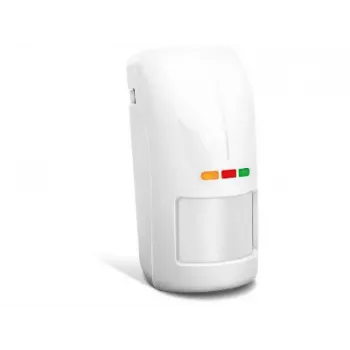 SATEL OPAL Detector de movimiento exterior de doble tecnología, blanco