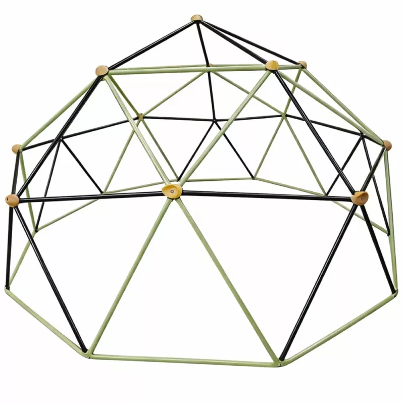 LEAN TOYS Cúpula escalable para parque infantil de jardín 300x143 cm 10FT