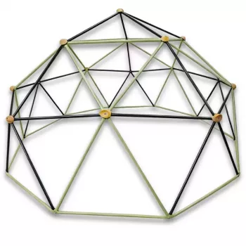 LEAN TOYS Cúpula escalable para parque infantil de jardín 300x143 cm 10FT