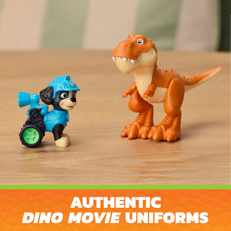 SPINMASTER Paw Patrol: The Dino Movie - Set de regalo de figuras Dino Adventure, pack de 6