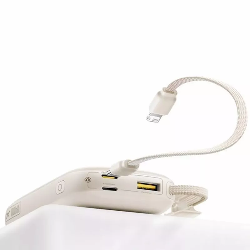 Baseus EnerFill FC21 Qpow 3 Ultra 10000 mAh 22,5W Batería externa Beige