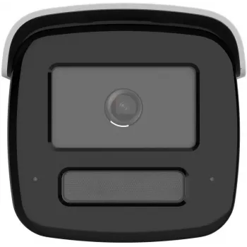 Hikvision DS-2CD2T67G3-LIS2UY/SL(2,8mm)/BLACK Cámara IP Bullet 6MP AcuSense con Luz de Flash y Alarma de Audio, 2,8mm, Negro