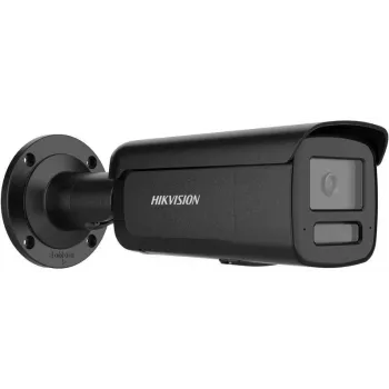 Hikvision DS-2CD2T67G3-LIS2UY/SL(2,8mm)/BLACK Cámara IP Bullet 6MP AcuSense con Luz de Flash y Alarma de Audio, 2,8mm, Negro