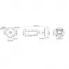 Hikvision DS-2CD26166G3-IZS2UY/SL(2812)eFBLACK Cámara IP Bullet 16MP con AcuSense, Objetivo Varifocal Motorizado, Negro