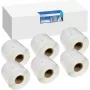 G&G etiquetas de dirección compatibles para DYMO 99014, S0722430 - 54 x 101 mm, termodirecto, blanco, adhesivo permanente, 1320 etiquetas (1 rollo)