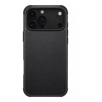 PITAKA funda Aramid ProGuard MagSafe para iPhone 17 Pro Max negra/gris