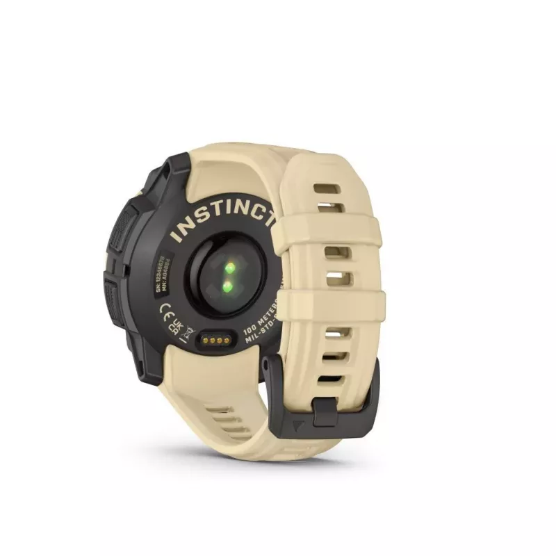 Garmin Instinct 3 AMOLED reloj inteligente GPS 45mm silicona Citrine/Gray 010-02936-02
