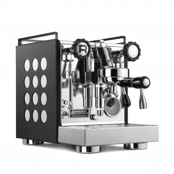 Rocket Appartamento 2.0 Classic Seventh Carrier máquina de espresso negro/blanco
