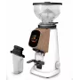 Fiorenzato AllGround molinillo de café Arctic White mate nogal 230V EU Dark-T Titanium