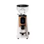 Fiorenzato AllGround Sense Arctic White mate y nogal, molinillo DARK-T Titanium
