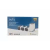 eufy Security eufyCam E40 Kit de 3 cámaras con HomeBase 3, resolución 2K, inalámbrica, IP65, visión nocturna en color, detección por IA, batería de 120 días