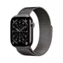 Apple Watch Series 11 GPS + Cellular 46mm Caja de titanio Slate con Slate Milanese Loop - S/M
