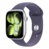 Apple Watch Series 11 GPS 46mm Caja de aluminio Silver con Purple Fog Sport Band M/L