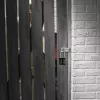 Candado de combinación Master Lock 7640EURDBLK 40mm ancho de arco, arco de acero endurecido, 4 dígitos reajustable, plata/gris