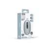 PORT Designs Pure MAC ratón Bluetooth recargable - Storm Grey - 3200 DPI