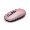 PORT Designs Pure MAC ratón Bluetooth recargable - Copper Rose - Óptico