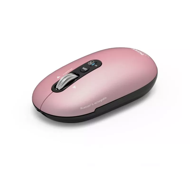 PORT Designs Pure MAC ratón Bluetooth recargable - Copper Rose - Óptico