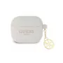 Guess GUA3LSC4EG funda de silicona Charm para AirPods 3 (gris) - 4G Collection
