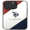 U.S. POLO ASSN. USHCP14XPSO3 Funda Tricolor Embossed para iPhone 14 Pro Max 6,7
