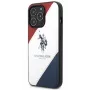 U.S. POLO ASSN. USHCP14XPSO3 Funda Tricolor Embossed para iPhone 14 Pro Max 6,7