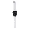 Karl Lagerfeld Pulsera 3D Rubber Karl Head para Apple Watch 38/40/41mm Blanca