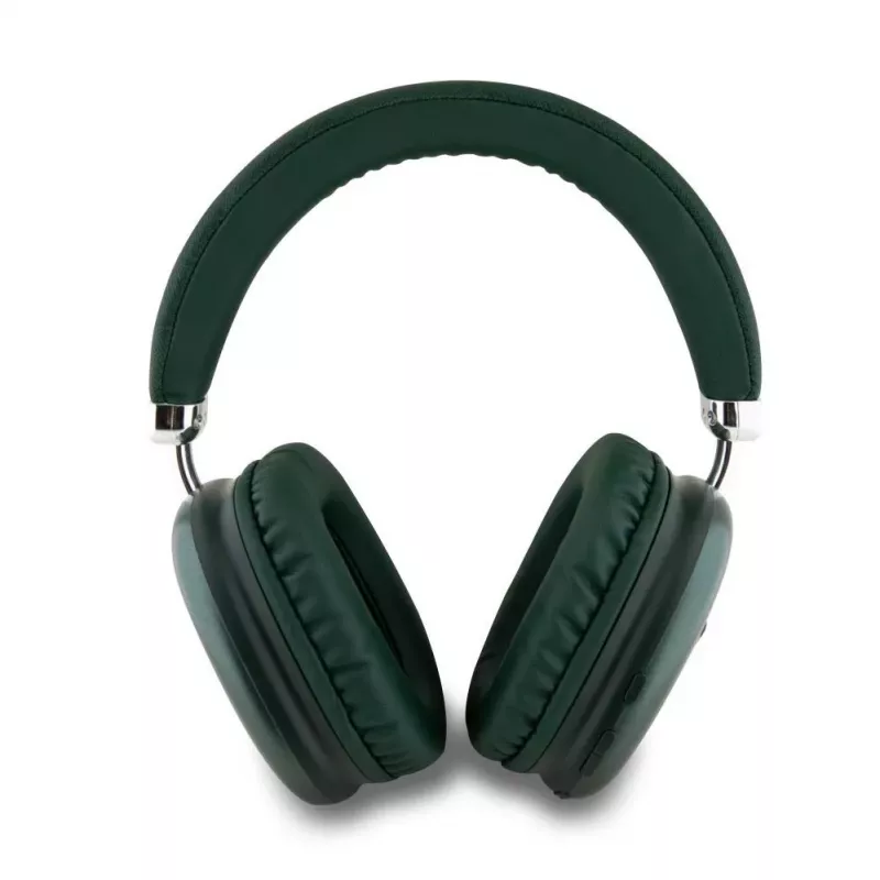 Guess Auriculares Over-Ear Bluetooth 5.3 4G Triangle Logo Khaki