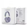 Guess Auriculares On-Ear Bluetooth Gcube Metallic Script Logo - Lila