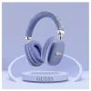 Guess Auriculares On-Ear Bluetooth Gcube Metallic Script Logo - Lila