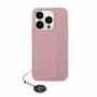 Karl Lagerfeld KLHCP15XPSAKDGCP Saffiano Rhinestones & Charm Funda rígida para Apple iPhone 15 Pro Max 6,7 pulgadas Rosa
