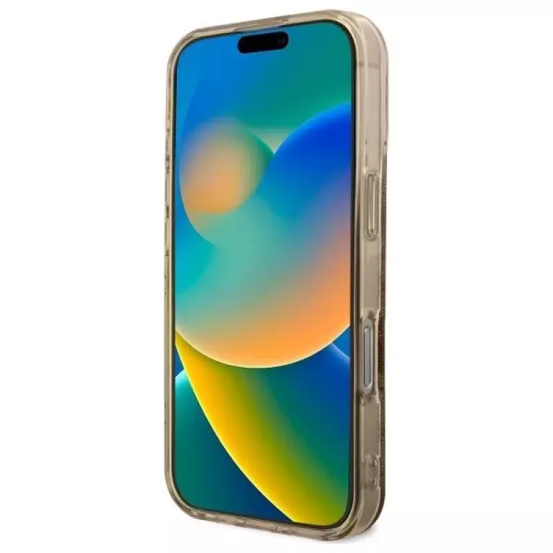 Guess GUHMP16LH4PYEEW Funda rígida para Apple iPhone 16 Pro 6,3