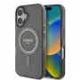 Guess GUHMP16SHFGEREK Funda rígida para iPhone 16 6,1