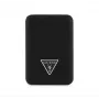 Guess Batería externa inalámbrica Grained Triangle 5000mAh 15W USB-C MagSafe negra