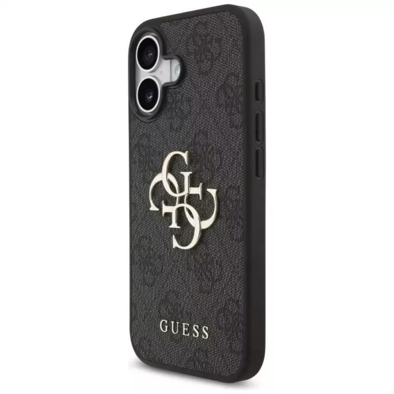 Guess 4G Big Logo Funda para iPhone 17 - Negro
