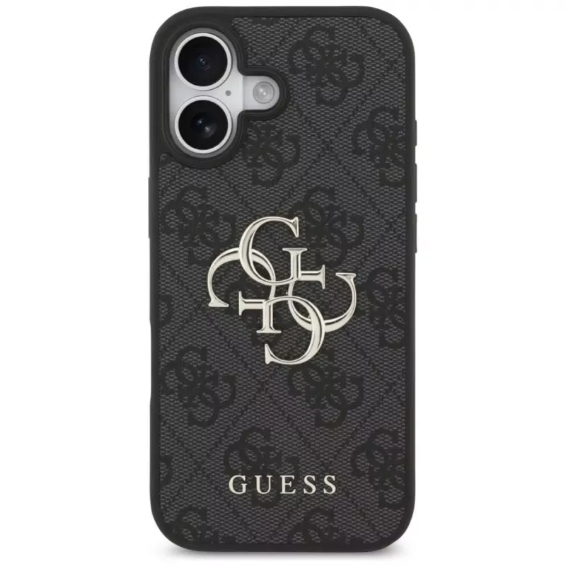 Guess 4G Big Logo Funda para iPhone 17 - Negro