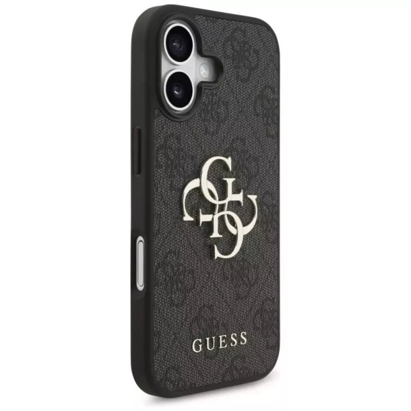 Guess 4G Big Logo Funda para iPhone 17 - Negro