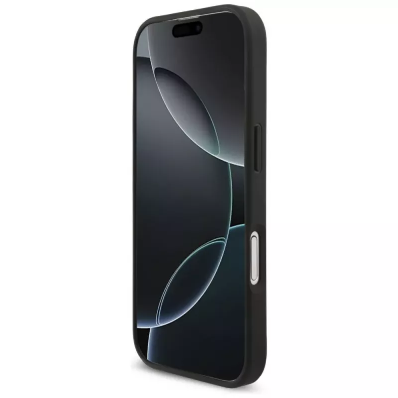 Guess 4G Big Logo Funda para iPhone 17 - Negro