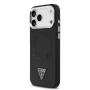 Guess funda Triangle Logo MagSafe para iPhone 17 Pro Max (negro)