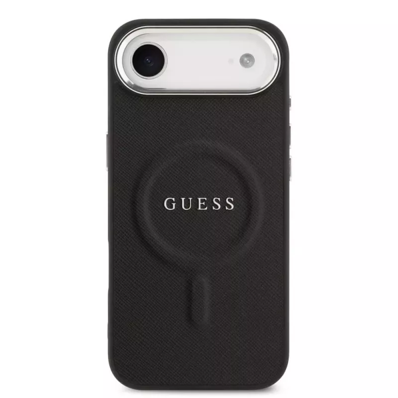 Guess funda Classic Logo MagSafe para iPhone Air - negro