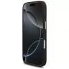 Guess Grained Big 4G Classic Logo Funda para Apple iPhone 17 Pro, Negro
