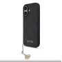 Guess 4G Charms Collection Funda MagSafe para iPhone 17 (Negro)