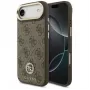 Funda MagSafe Guess 4G Strass Logo para iPhone Air (marrón)