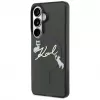 Funda Karl Lagerfeld IML KC Script MagSafe para Samsung Galaxy S26, negro
