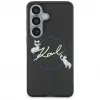 Funda Karl Lagerfeld IML KC Script MagSafe para Samsung Galaxy S26, negro